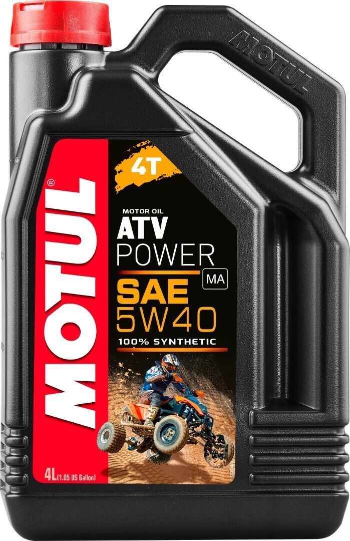 motul atv power 4t 5w40 olio motore 4 litri