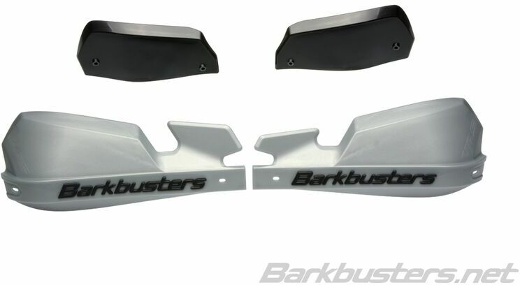 Barkbusters VPS MX Silver/Black Deflettori Shells schwarz