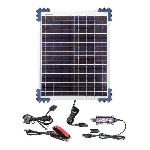 optimate solar duo charger 20 watt per piombo/gel/agm/lfp