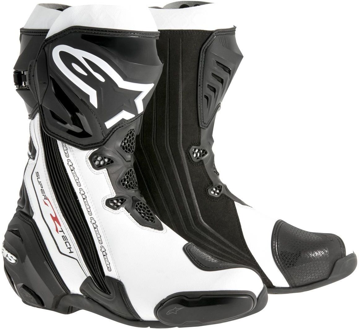 Alpinestars Supertech-R Stivali da moto Nero Bianco 45