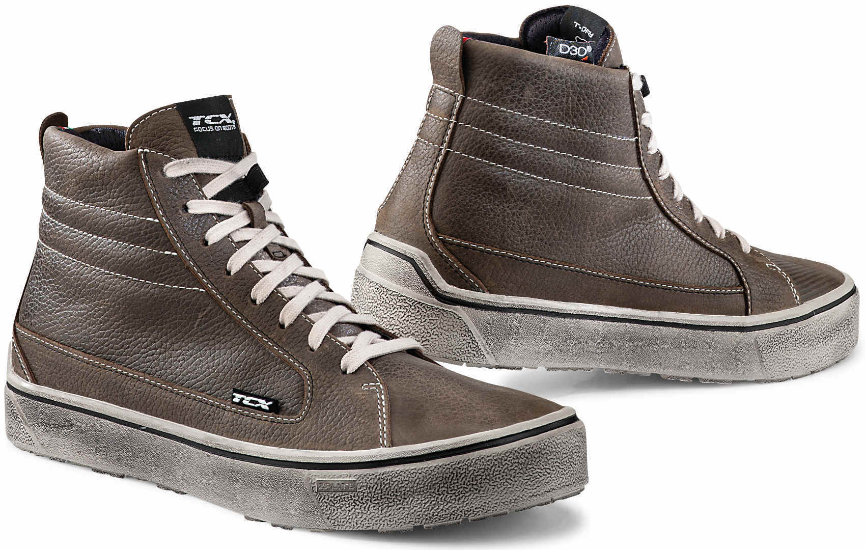 TCX Street 3 Scarpe da moto impermeabili Marrone 40