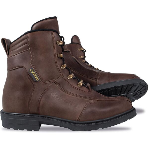 daytona ac classics gtx gore-tex stivali moto impermeabili marrone 49