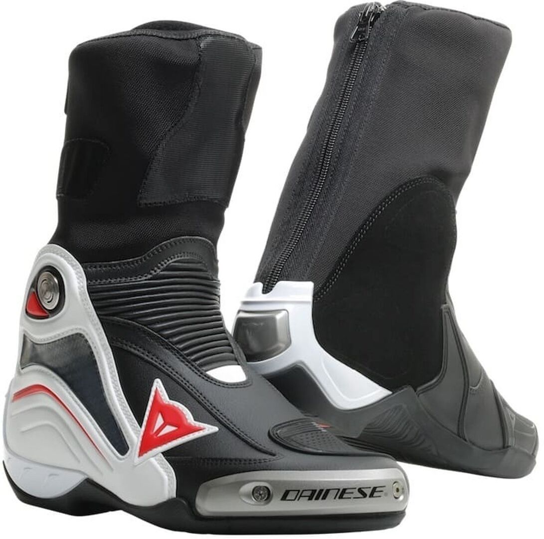 Dainese Axial D1 Stivali da moto Nero Bianco Rosso 43