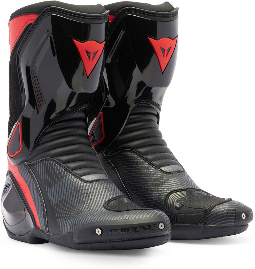 Dainese Nexus 2 Stivali Moto Nero Grigio Rosso 43