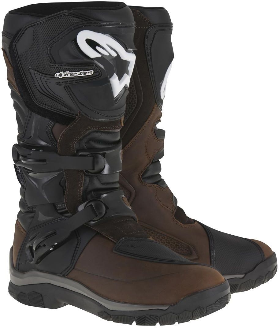 Alpinestars Corozal Adventure Drystar Oilded Stivali da moto impermeabile Alpinestars Corozal Adventure Drystar Oilded Stivali da moto impermeabile
