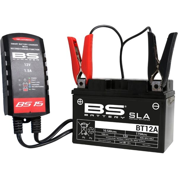 bs battery bs15 caricabatterie intelligente