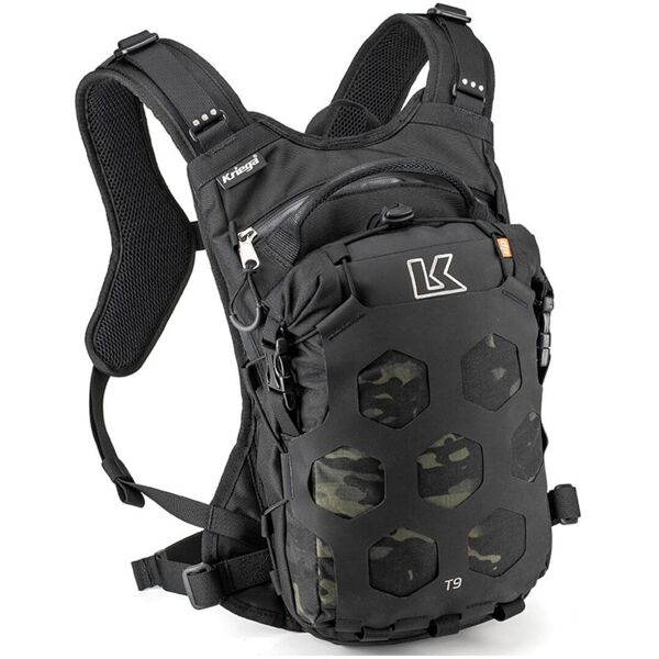 kriega trail 9 multicam zaino nero grigio unica taglia