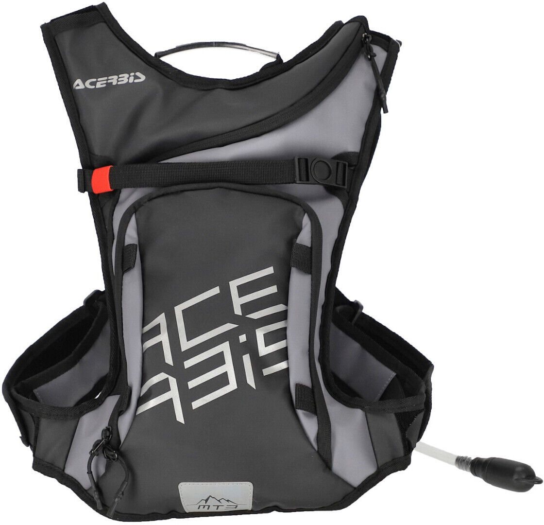 Acerbis Senter Zaino Nero Grigio unica taglia