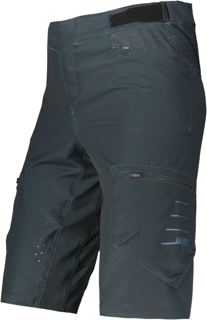 leatt mtb all mountain 2.0 pantaloncini da bicicletta per bambini nero s