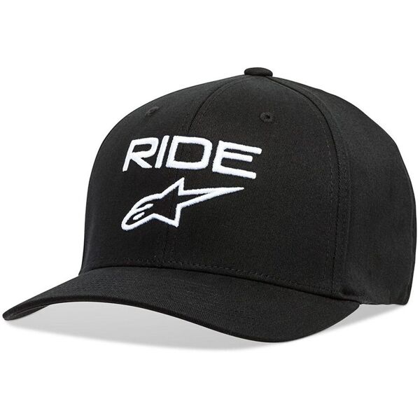 alpinestars ride 2.0 tappo nero bianco l xl