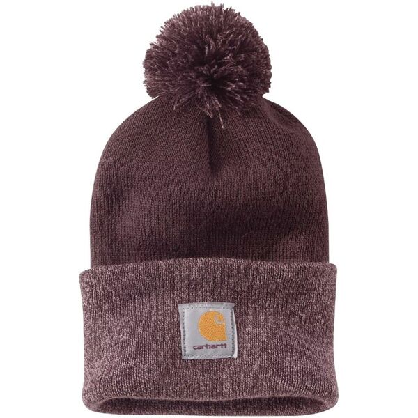 carhartt cappello lookout grigio rosso unica taglia