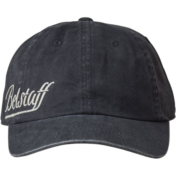 belstaff script logo cap blu unica taglia