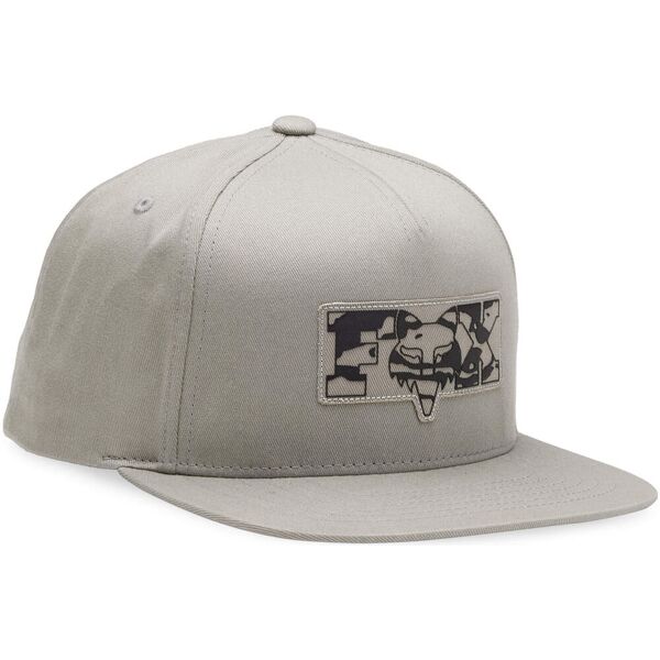 fox cienega tappo snapback grigio unica taglia