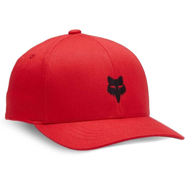 fox legacy 110 cappellino snapback gioventù rosso unica taglia