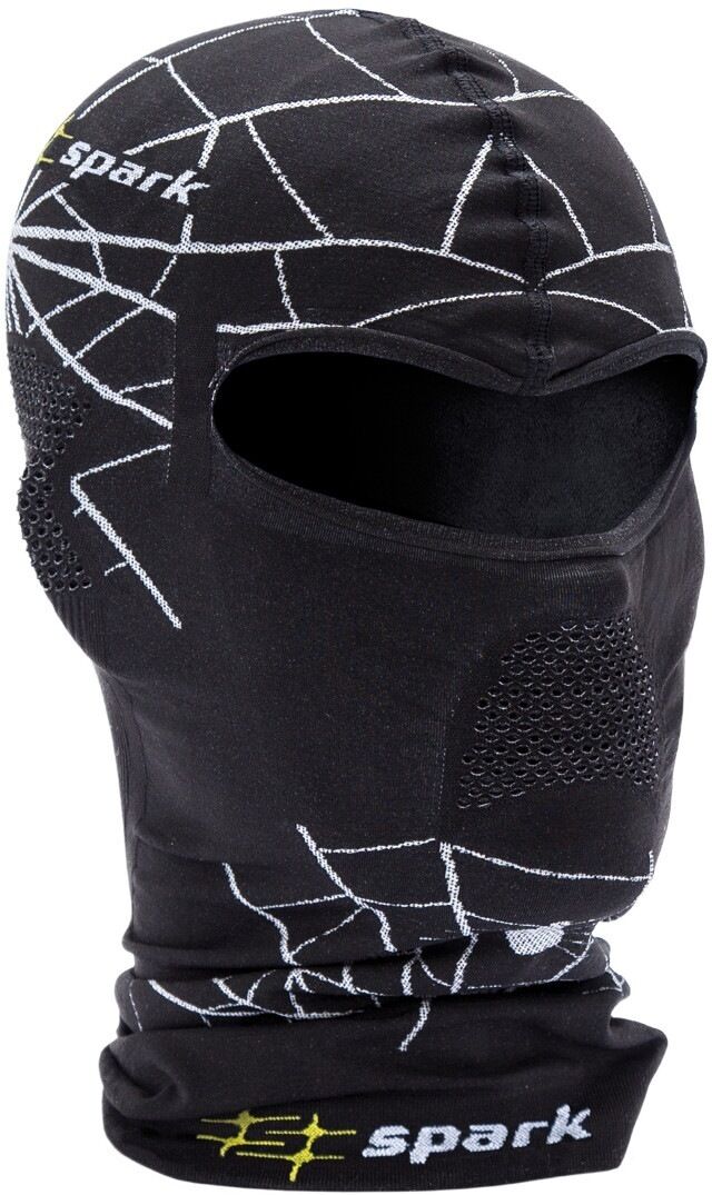 spark mono spider balaclava nero bianco unica taglia