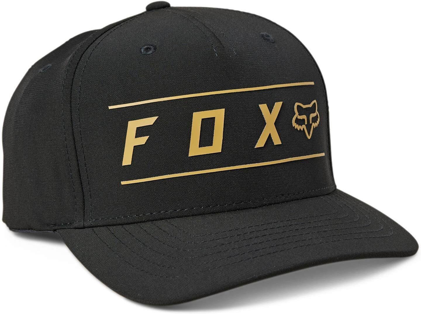 Fox Pinnacle Tech Flexfit Berretto Nero Oro S M