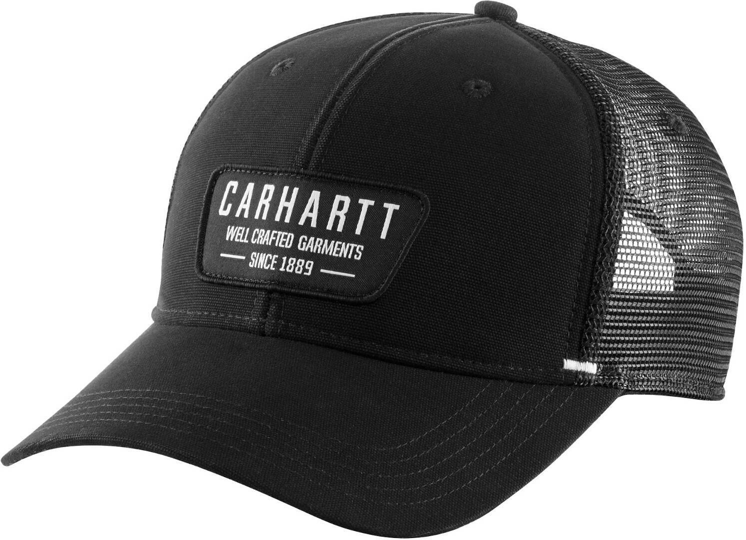 Carhartt Mesh-Back Crafted Patch Berretto Nero unica taglia