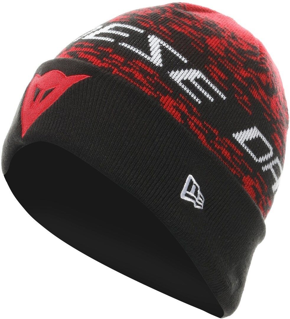 Dainese Demon Camo Beanie Nero Rosso unica taglia