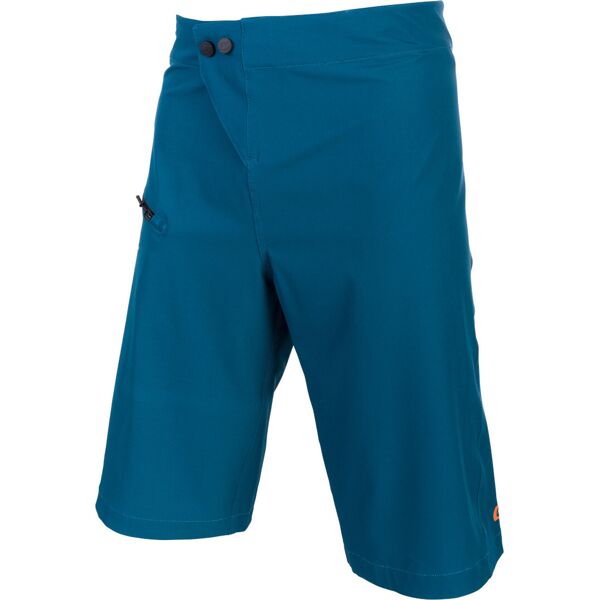oneal matrix pantaloncini per biciclette verde blu arancione 38
