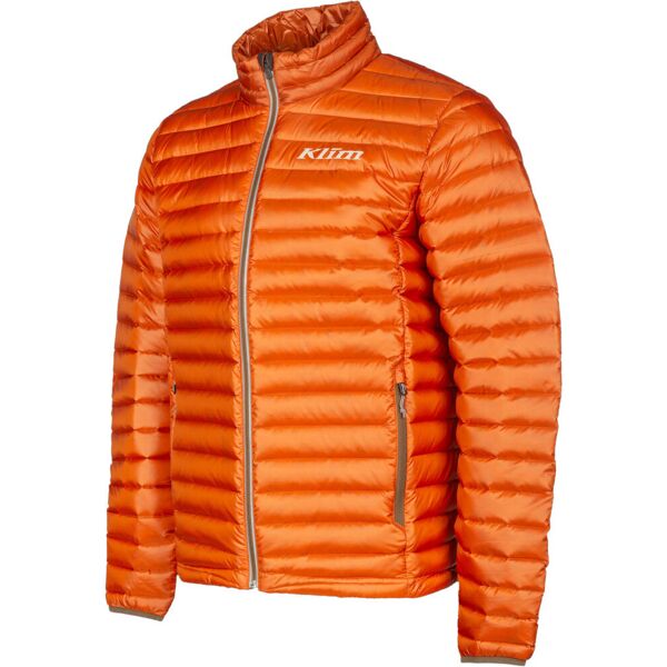 klim maverick down jacket arancione m