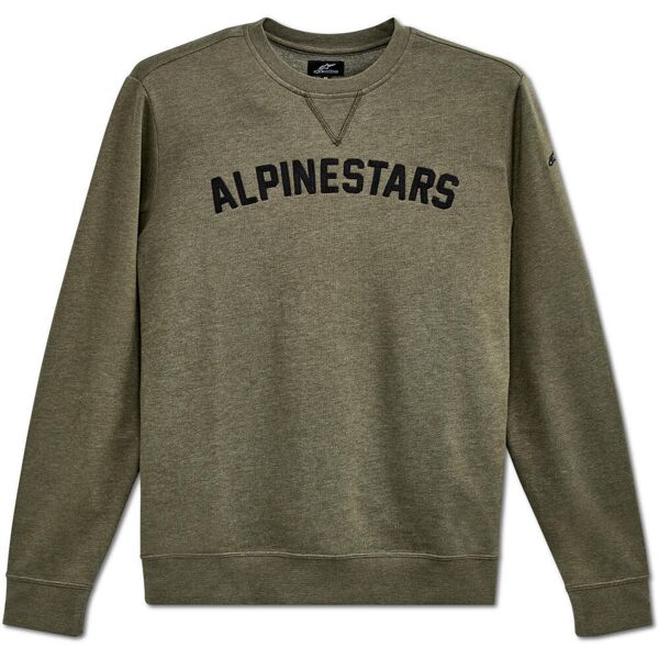 alpinestars soph crew pullover verde m