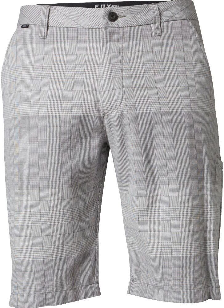 fox essex plaid pantaloncini corti grigio 28