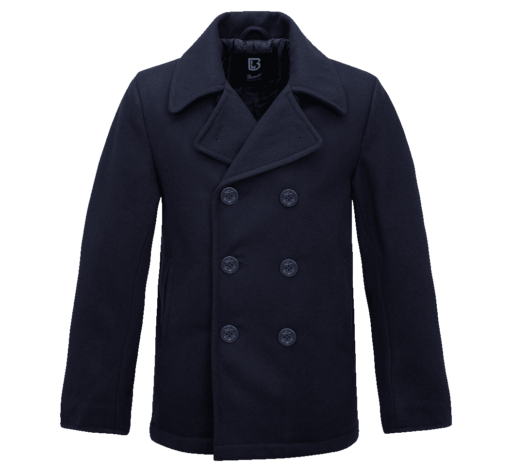 Brandit Pea Coat Giacca Blu 4XL