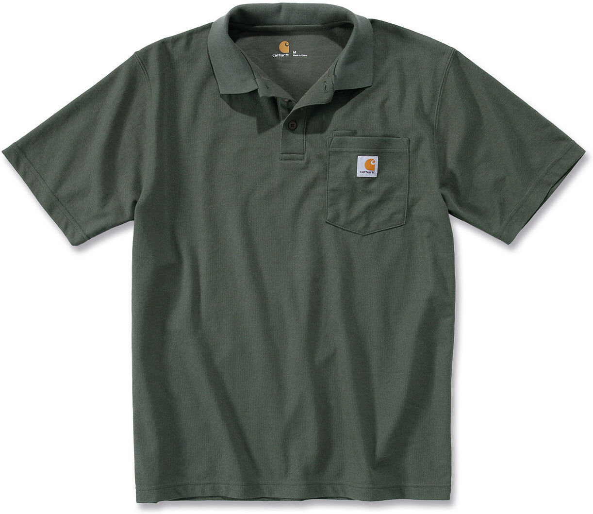 Carhartt Contractors Work Pocket Polo Verde XS