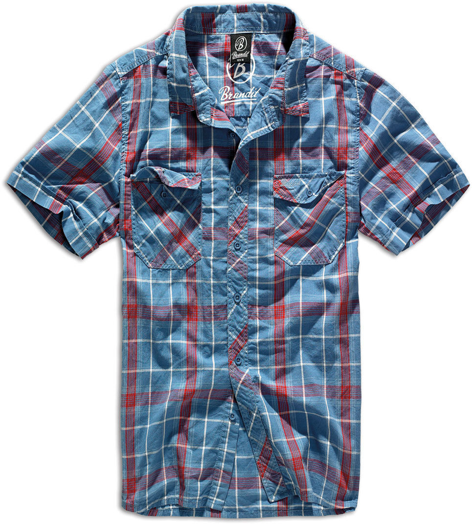 Brandit Roadstar Camicia Rosso Blu S