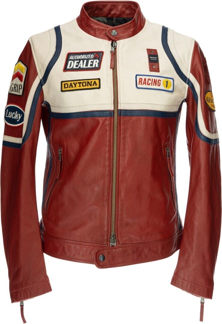 Blauer USA Anderson Giacca in pelle Rosso M