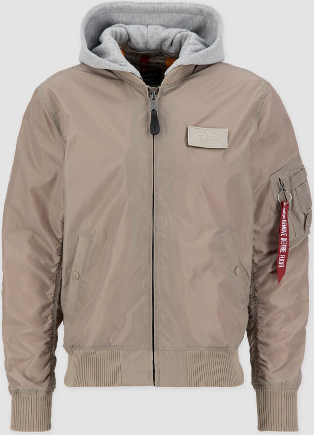 Alpha MA-1 TT Hood Giacca Beige S