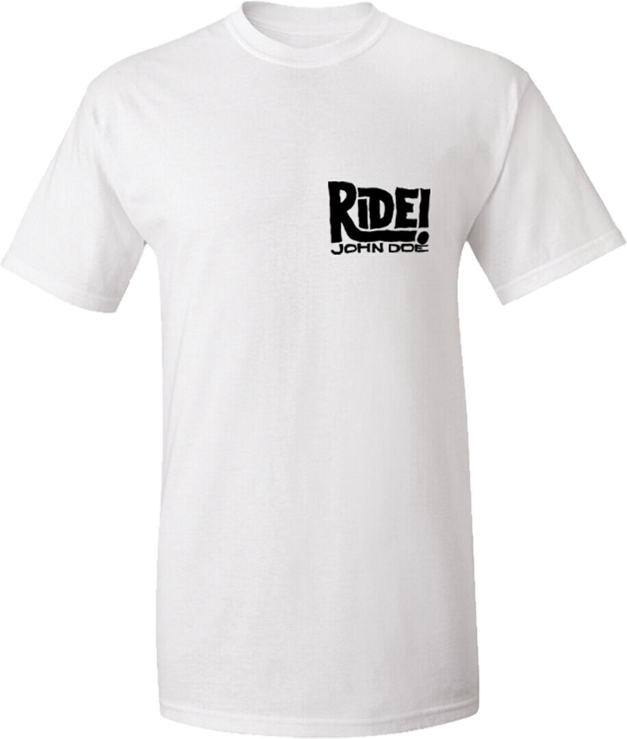 John Doe Ride Maglietta Bianco 3XL