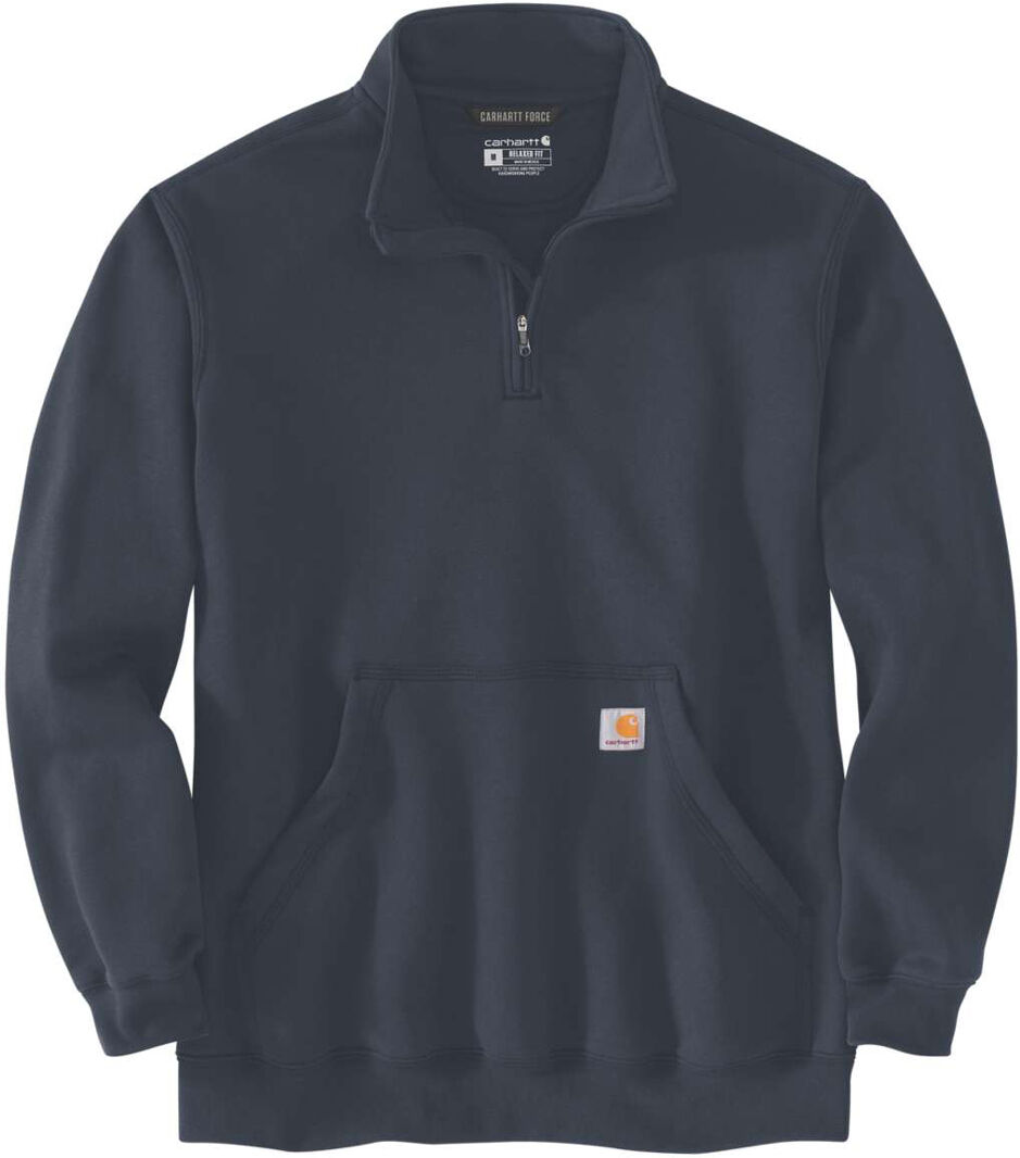 Carhartt Quarter-Zip Felpa Blu L