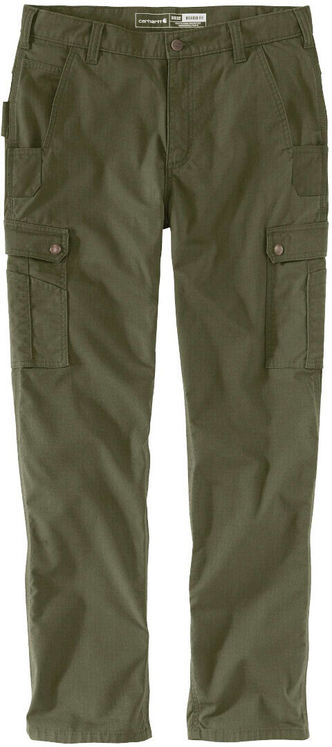 Carhartt Relaxed Ripstop Cargo Work Pantaloni Verde 30