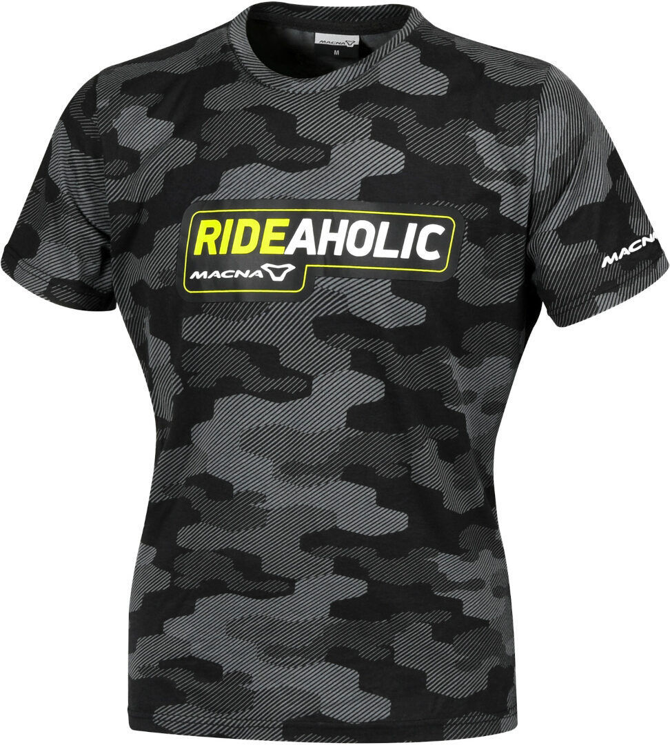 Macna Dazzle Rideaholic Maglietta Nero Multicolore 3XL