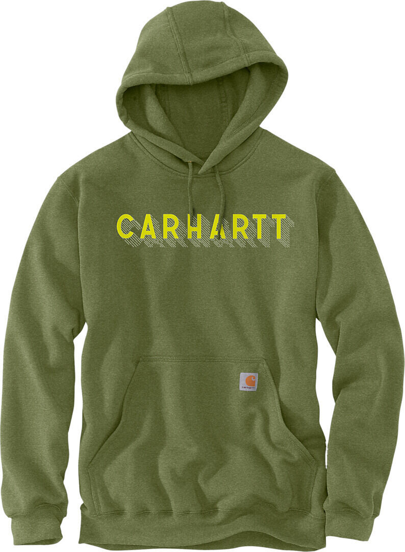 Carhartt Rain Defender Lose Fit Midweight Logo Graphic Felpa Verde 2XL