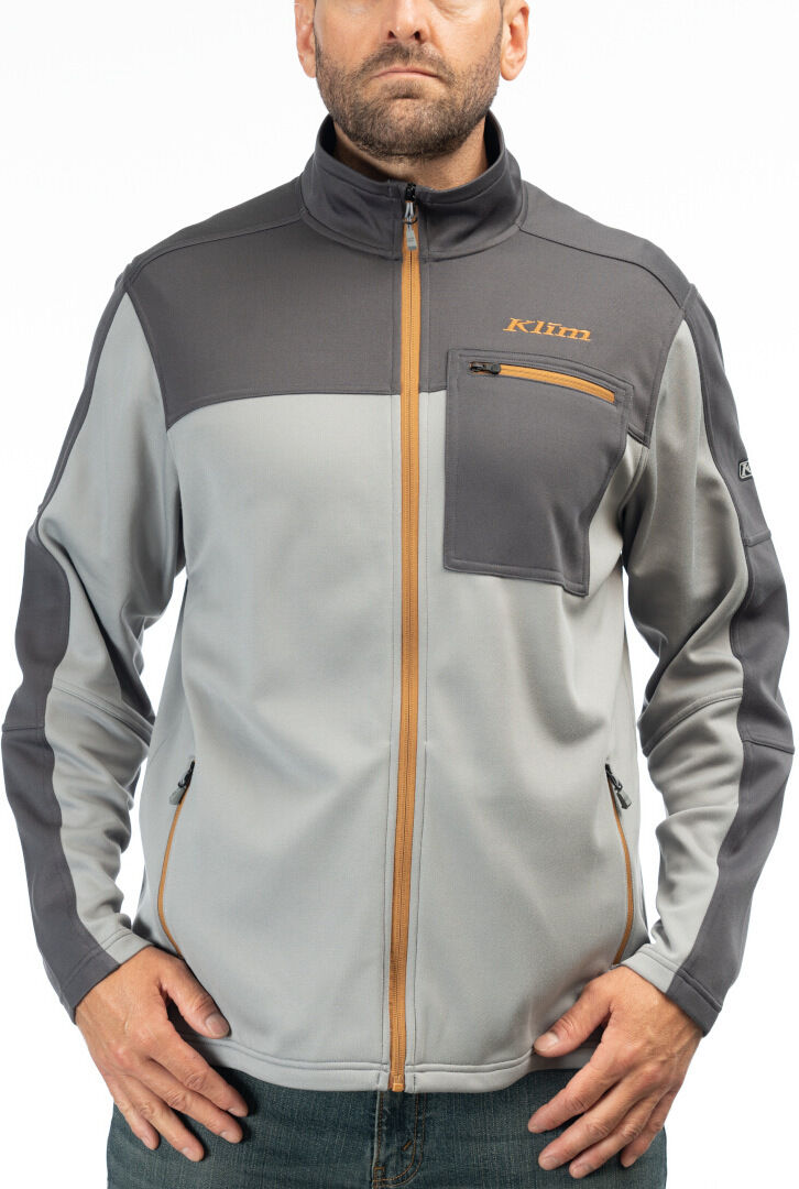 Klim Glacier Giacca in pile Grigio S