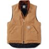 Carhartt Duck Arctic Quilt Lined Veste Marrone M