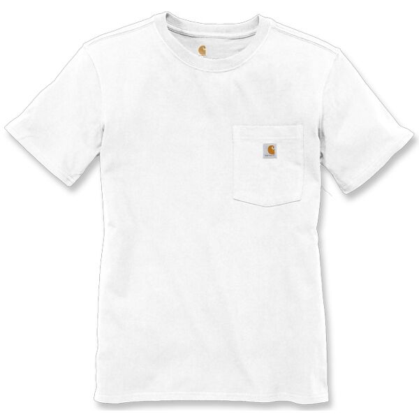 carhartt workwear pocket maglietta donna bianco xs