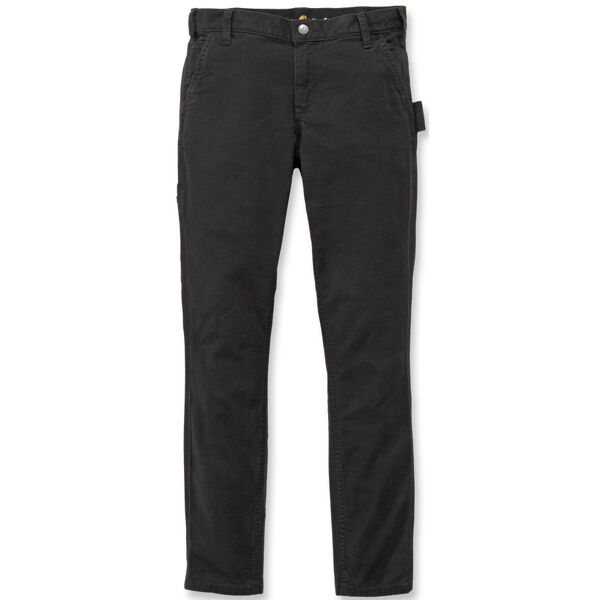 carhartt slim fit crawford pantaloni donna nero 46 47