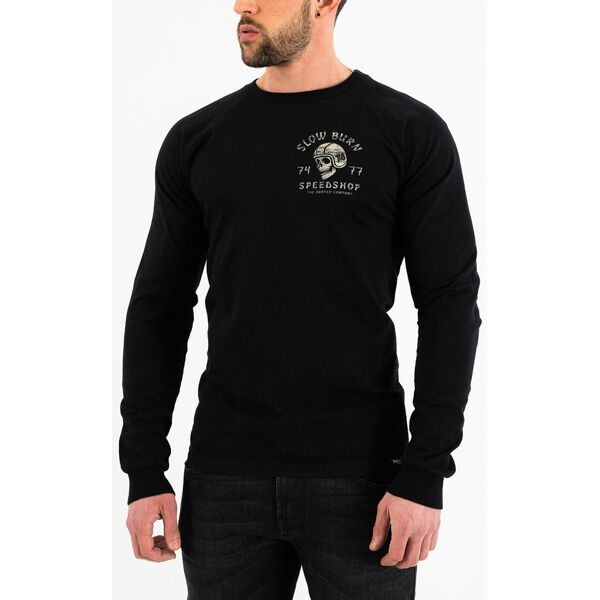 rokker slow burn longsleeve nero s