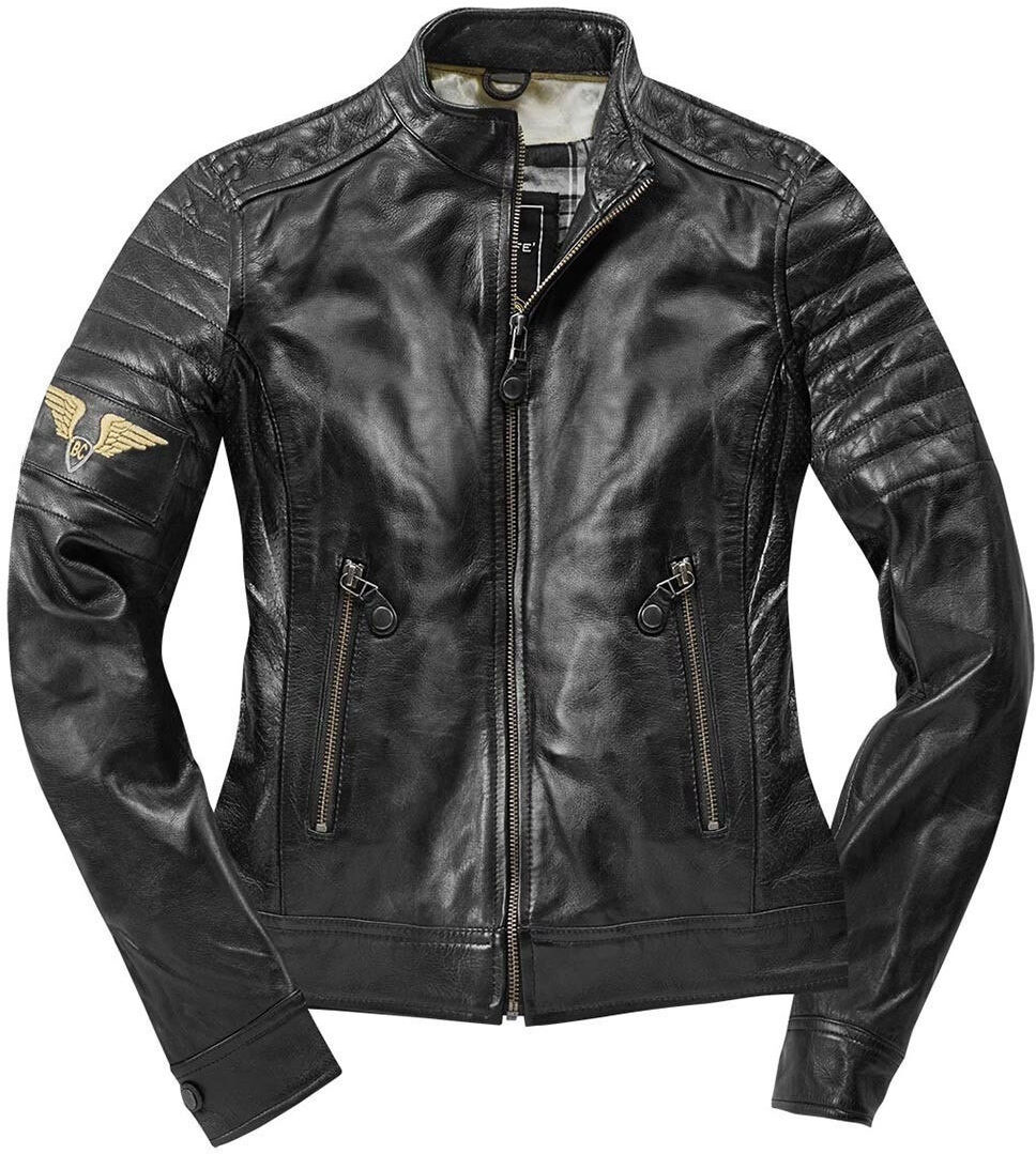 Black-Cafe London Ilam Giacca donna in pelle moto Nero S