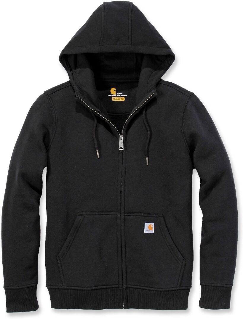 Carhartt Clarksburg Full Zip Felpa cappuccio donna Nero XS