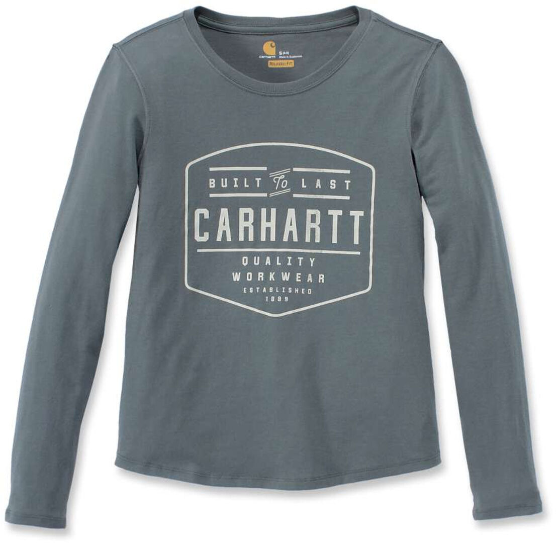 Carhartt Lockhart Donna Long Sleeve Camicia Grigio Verde S