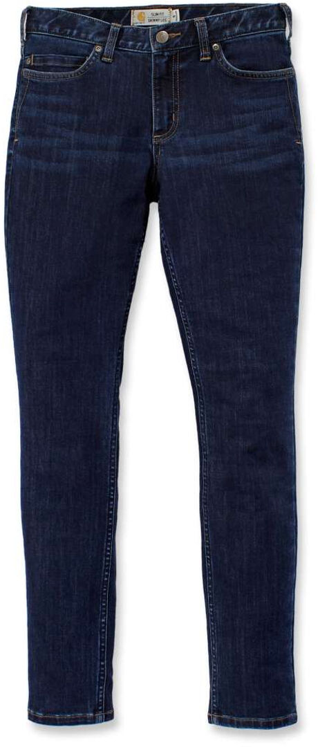 Carhartt Rugged Flex Slim-Fit Layton Pantaloni Skinny Ladies Blu 40