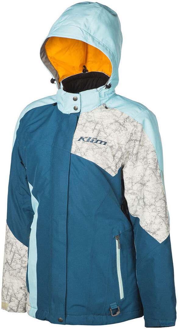 Klim Allure Ladies Snowmobile Jacket Giacca da motoslitta da donna Blu S