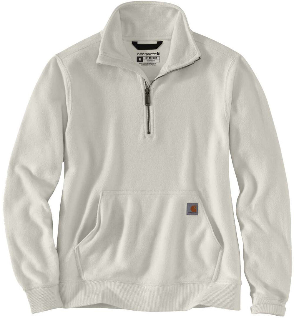 Carhartt Midweight Half Zip Felpa donna Bianco XS