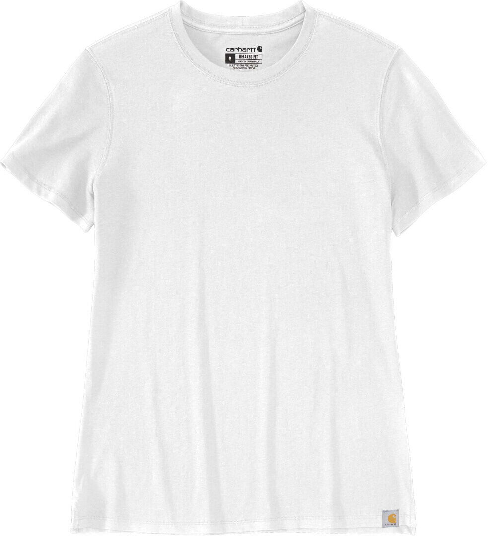 Carhartt Relaxed Fit Lightweight Crewneck T-Shirt Donna Bianco M