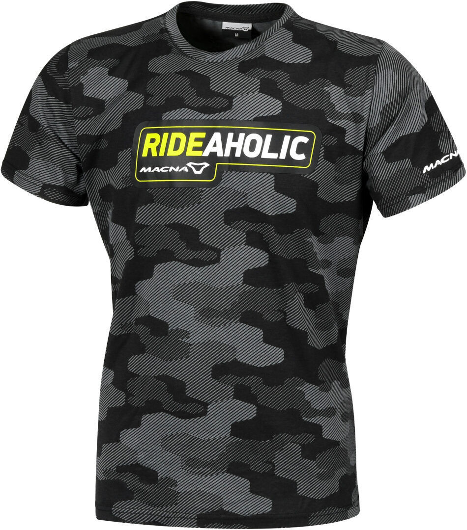 Macna Dazzle Rideaholic T-shirt donna Nero Multicolore M