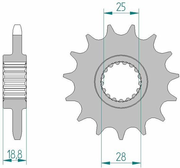 AFAM Pignone standard in acciaio 61801 - 525